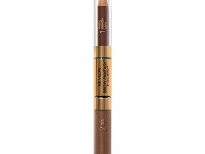 جل وقلم للحواجب من ريفلون ، ColorStay Brow Fantasy 2-in-1 Eye Makeup ، يدوم طويلاً برأس دقيق ، 105 امرأة سمراء ، 0.04 أونصة