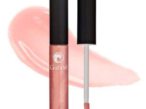 ملمع الشفاه Gabriel Cosmetics (أمبروسيا - روز جولد / لامع دافئ) ، ملمع شفاه طبيعي ، خالي من البارابين ، نباتي ، خالي من الغلوتين ، خالي من القسوة ، غير معدّل وراثيًا ، أداء عالي وطويل الأمد ، محمل بزيت بذور الجوجوبا والصبار ، 27 مل أوقية.