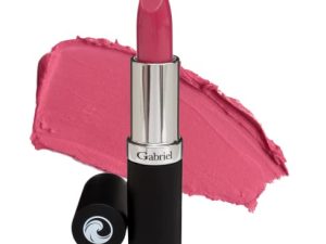 أحمر شفاه Gabriel Cosmetics (موف - زهري بيري / كول كريم) ، طبيعي ، خالٍ من البارابين ، نباتي ، خالٍ من الغلوتين ، خالي من القسوة ، غير معدّل وراثيًا ، يدوم طويلاً ، غني بزيت بذور الجوجوبا والصبار ، 0.13 أونصة.