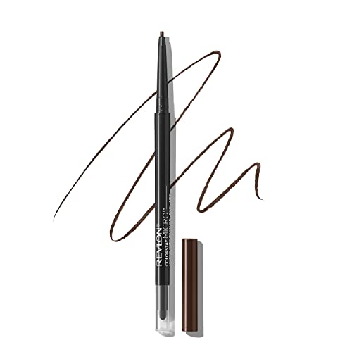 محدد عيون جل من ريفلون ، ColorStay Micro Hyper Precision Eye Makeup with Built-in Smudger ، مقاوم للماء ، يدوم طويلاً مع طرف دقيق دقيق ، 215 بني ، 0.01 أونصة محدد عيون جل من ريفلون ، ColorStay Micro Hyper Precision Eye Makeup with Built-in Smudger ، مقاوم للماء ، يدوم طويلاً مع طرف دقيق دقيق ، 215 بني ، 0.01 أونصة
