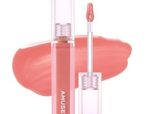 Amuse OFFICIAL DEW TINT ، منتج أصلي ، مستحضرات تجميل كورية ، مكياج ، أحمر شفاه ، تينت ، لامع ، نباتي (11 BOKSOONGA)