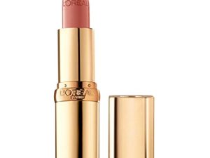 L'Oreal Paris Makeup Color Riche Original Creamy ، أحمر شفاه ساتان مرطب ، 843 Toasted Almond ، عدد 1