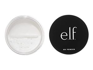 بودرة سائبة عالية الدقة من elf Cosmetics ، خفيفة الوزن ، تدوم طويلاً ، تخلق تأثير تركيز ناعم ، تقنع الخطوط الدقيقة والعيوب الشفافة ، لمسة نهائية متألقة 0.28 أونصة