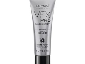 Farmasi VFX PRO Camera-Ready Primer Face Makeup ، Advanced Pore Minimizer للبشرة الجافة أو الدهنية أو المختلطة ، منشط البشرة الحريري الناعم مع دعم خالٍ من الزيوت ، خفيف الوزن وثابت طوال اليوم ، 25 مل