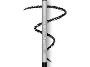 قلم تحديد العيون Wunder2 SUPER-STAY Makeup طويل الأمد مقاوم للماء ، غير لامع ، أسود أساسي