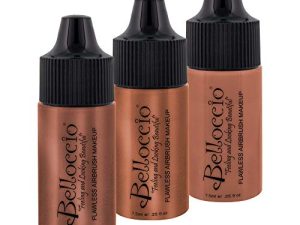 مجموعة أحمر الخدود Belloccio Makeup Trio Sample Set