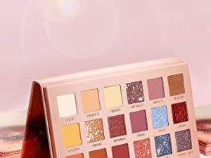 لوحة ظلال العيون 18 لونًا من Pudaier ، مجموعة مستحضرات تجميل ظلال العيون Matte Shimmer طويلة الأمد ومقاومة للماء