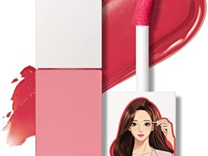AMTS x True Beauty Makeup، Lip Tint | صبغة عالية ، تدوم طويلاً ، صبغة سائلة تدوم طويلاً ، خفيفة الوزن | مكياج كوري ويبتون ترو بيوتي وردي من كي بيوتي | بعض الحب