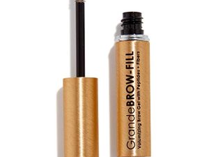 جل الحاجب المكثف GrandeBROW-FILL من Grande Cosmetics ، ماسكارا ملونة أو شفافة للحواجب ، تثبيت مرن ناعم ، مقاوم للماء