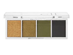 Elf Bite-Size Eyeshadow، Ultra-Pigmented Eye Makeup Quad، 4 Matte & Shimmer Shadow، Creamy & Blendable Powder، Hot Jalapeño، 0.12 Oz