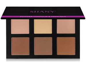 لوحة بودرة كونتور وهايلايت من SHANY مع مرآة - طبقة 3 - إعادة تعبئة للكونتور وهايلايت طقم مكياج من 4 طبقات