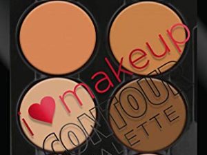 باليت كونتور لمكياج LA Colors I Heart ، متوسط إلى غامق ، 1.04 Ounce