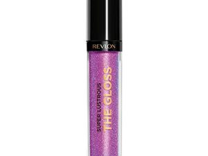 ملمع شفاه من ريفلون ، Super Lustrous The Gloss ، غير لاصق ، لمسة نهائية عالية اللمعان ، 230 بنفسجي سكر