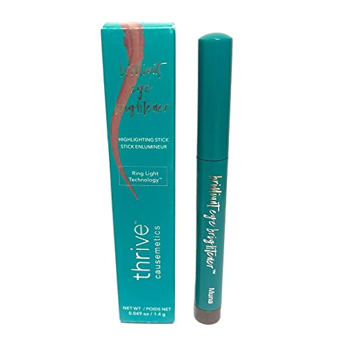 Thrive Cosmetics Eye Brightener Shade Stick Eye Brightener ، Muna (Mauve Taupe Shimmer) Thrive Cosmetics Eye Brightener Shade Stick Eye Brightener ، Muna (Mauve Taupe Shimmer)