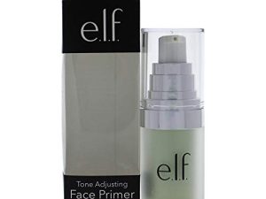 elf ، برايمر للوجه لضبط درجة اللون - صغير ، خفيف الوزن ، طويل الأمد ، حريري ، ناعم ، يحد من درجات لون البشرة غير المتساوية والاحمرار ، يهيئ البشرة ، مناسب لجميع أنواع البشرة ، 0.47 أونصة