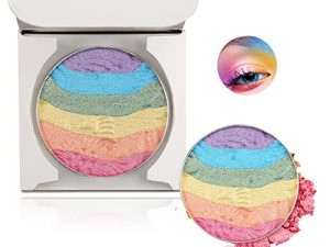 NewBang Chameleon Neon Rainbow Lazy Eyeshadow Makeup Palette Gift Shimmer Glitter Bright Holographic Multichrome Metallic ظلال عيون متدرجة عالية الصبغة متعددة الألوان تحول لامع مقاوم للماء