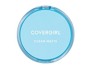 بودرة مضغوطة نظيفة غير لامعة من COVERGIRL ، مسحوق للتحكم في الزيت ، عبوة واحدة ، 35 أونصة سائلة ، بودرة وجه ، بودرة سائبة خالية من الزيت ، لمسة نهائية غير لامعة ، خفيفة الوزن ، تركيبة خالية من اللمعان ، تترك البشرة ناعمة ونظيفة