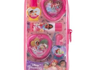 مجموعة مكياج Lip Smacker Disney Princess Pouch وحقيبة للبنات