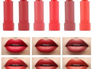 Boobeen Lipstick Lip Gloss Set مجموعة مكياج أحمر الشفاه ، مرطب ناعم ، أحمر شفاه يدوم طويلاً ، هدايا مقاومة للماء للنساء