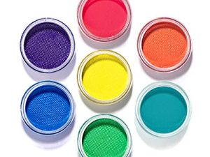 مجموعة مكياج طلاء هيدرا للوجه من ONMAY Water Activated UV Reactive Hydra Eyeliner ، 7 ألوان أكوا لاينر UV Glow Blacklight مجموعة مكياج طلاء الوجه