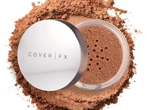 بودرة تثبيت الإضاءة COVER FX - بودرة خفيفة - خفيفة الوزن - تثبت المكياج طوال اليوم - 0.35 أونصة