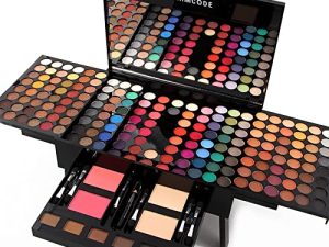 MISS ROSE M 190 لون مجموعة مستحضرات التجميل ، مجموعة مكياج احترافية للنساء مجموعة كاملة ، لوح مكياج ، تشمل ظلال العيون / أحمر الخدود / بودرة الحواجب / قلم تحديد العيون / المرآة ، مجموعة هدايا مكياج الكل في واحد للنساء والفتيات (004-Y) )