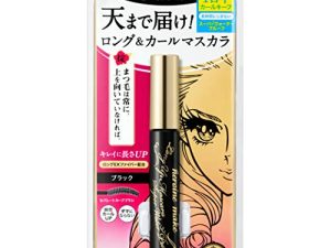 KISSME HEROINE MAKE Long Up Mascara Super Waterproof WP 01 أسود | مع ألياف إطالة فائقة لوقت طويل وتجعيد الشعر