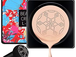 Mushroom Head Air Cushion CC Cream ، كريم BB ، كريم الأساس CC ، كونسيلر ، كريم أساس مرطب يدوم طويلاً ، كريم أساس مرطب غير لامع (عاجي)