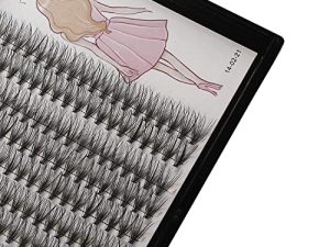 Dedila 8-22mm لاختيار 20D / 40D الفردية الرموش الصناعية مكياج الرموش سماكة 0.07 مم D Curl طبيعي طويل أسود ناعم وخفيف الوزن ثلاثي الأبعاد ملحقات رموش مثيرة (15 مم)