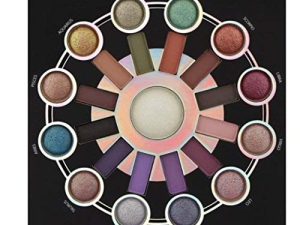 bh Cosmetics، لوحة للوجه مكونة من 25 لونًا ، لوحة ظلال عيون وهايلايتر ، صبغة مخبوزة ، 14 أونصة