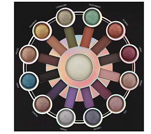 bh Cosmetics، لوحة للوجه مكونة من 25 لونًا ، لوحة ظلال عيون وهايلايتر ، صبغة مخبوزة ، 14 أونصة bh Cosmetics، لوحة للوجه مكونة من 25 لونًا ، لوحة ظلال عيون وهايلايتر ، صبغة مخبوزة ، 14 أونصة